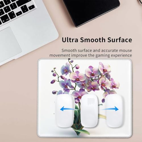 Guuogxan Fleurs Violettes Tapis de Souris Portable Mini 42 x 35 cm nm-1042 – vue 4