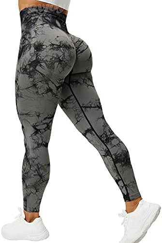 VOYJOY Seamless Leggings for Women High Waist Yoga Pants Scrunch