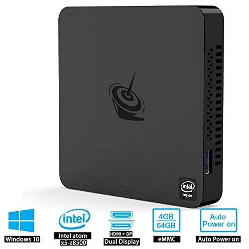 Mini PC Beelink T4,Windows 10 Intel Atom X5-Z8500 Quad Core Ultra-Quiet Mini Computer,4GB