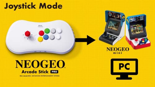 Neogeo Arcade Stick Pro With 20 Pre-Installed Neo-Geo Retro Games, Neo Geo Pocket Support 720P Hdmi Output, 3.5Mm Audio Jack #TOP6