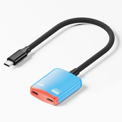 AreMe USB C Splitter USB-C to AR Glasses Charging Adapter