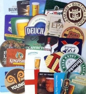A Gift From Britain "Series 4" Set of 25 Cardboard Beer Mats
