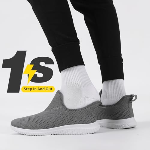 Women's Slip On Comfort Walking Shoes Ultra Lightweight Breathable Running Tennis Athletic Gym Workout Non Slip Athletic Fashion Sneakers4