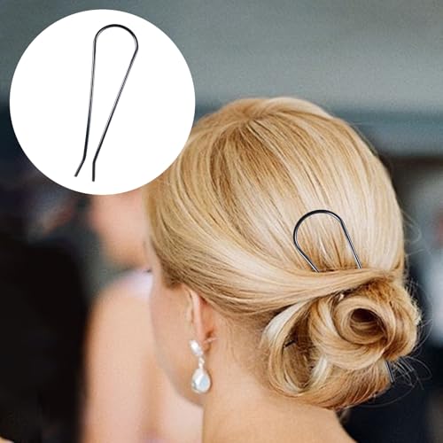 7 Piezas Peines Laterales de Metal para Cabello miniatura 7