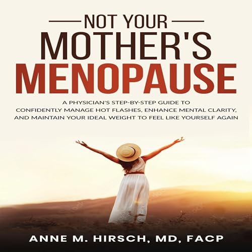 Diseño de la portada del título Not Your Mother's Menopause