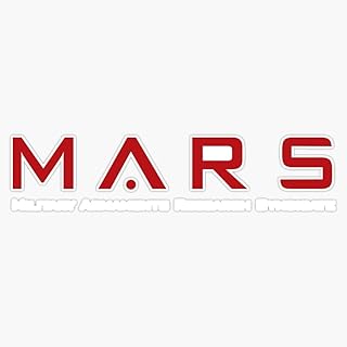 Mars Magnetic Car Decal – Indoor & Outdoor Use – 5 Inch