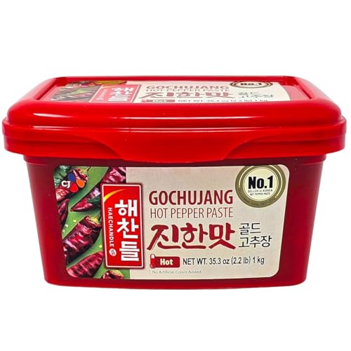 Haechandle GOCHUJANG Hot Pepper Paste 2.2 lb (1 kg)- Korean Spicy Red Chile Paste