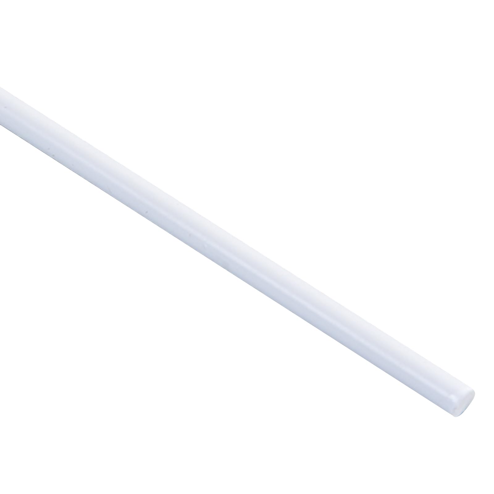 ABS-Kunststoffstab, weiß, Durchmesser 0,5–10 mm, Länge 500 mm(50pcs,Diameter:6mm)