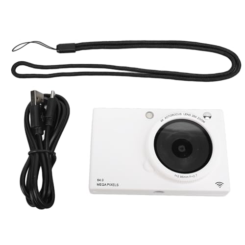 Caméra numérique 4K sans fil avec autofocus performant et zoom 28x pour des vidéos nettes