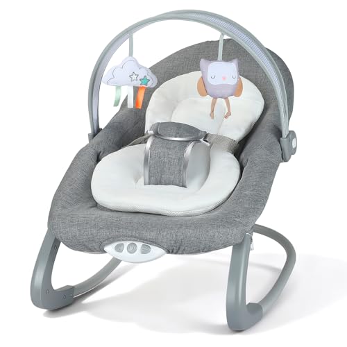Babywippe Elektrisch, Verstellbar Babywippe mit Vibration und...