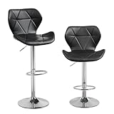 ✨【Mulifonctionnel】Grâce au style moderne et simple, avec un vérin à gaz pivotant à 360 °, La grande base en métal et l’anneau antidérapant en dessous donnent de la stabilité et de la sécurité au tabouret de bar ergonomique, tout en protégeant votre sol des rayures et en évitant du bruit gênant lors du pivotement et du déplacement