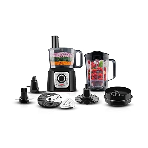 Processador De Alimentos Multichef 7 Em 1 Arno Processador De Alimentos Multichef 7 Em 1 Preto/inox 110v