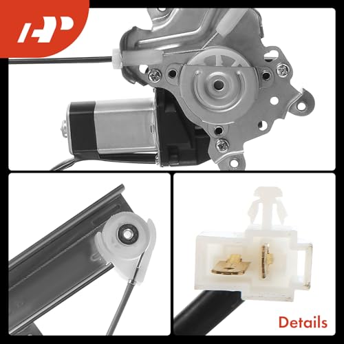 A-Premium Power Window Regulator with Motor Compatible with Mitsubishi Lancer 2002-2003 Rear Passenger Side by A-Premium - Image 8