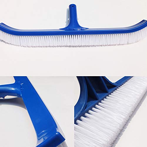 Garneck Escova de piscina de 45 cm de nylon para piscina de algas ferramenta de limpeza para limpar