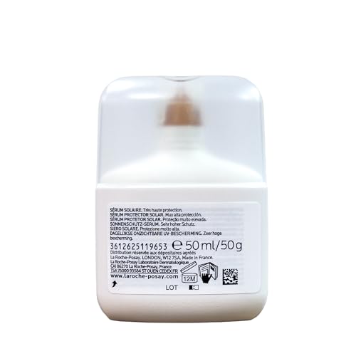 La Roche-Posay ANTHELIOS UVAIR - SPF50+ Sérum Solaire Visage - Tous Types de Peau, 40ml