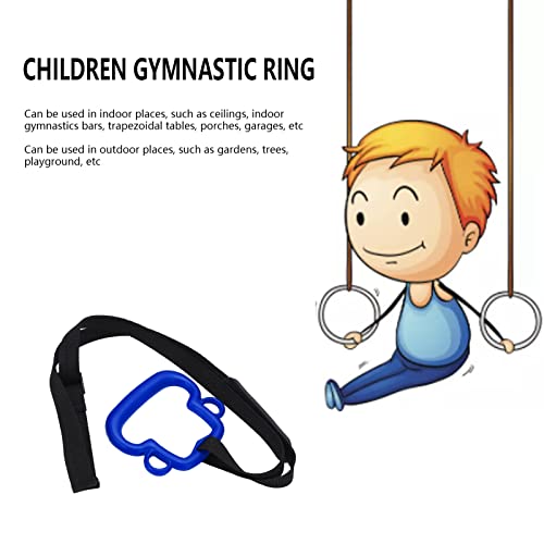 Anillas gimnásticas para niños con correas ajustables miniatura 3