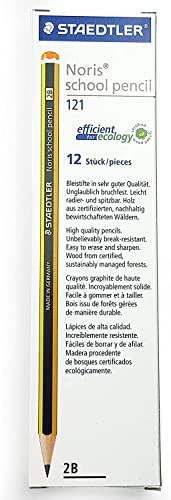 STAEDTLER NORIS SCHOOL PENCILS 2B [Box of 36]