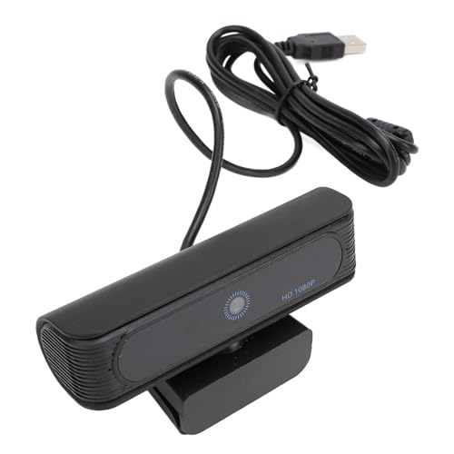 Ailgely Cámica Web de Reconocimiento Facial de 1080p, 120 ° de Gran Angular, 10 11, Cámara Web de PC USB para Computadora Portátil con Desbloqueo Facial