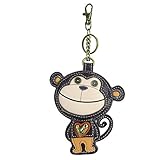 CHALA Wilderness Collection Women's Decorative Key Fob/Coin Purse Accessory (Monkey)