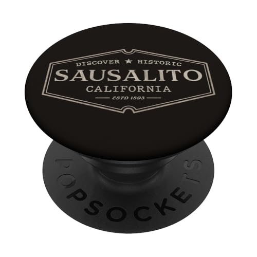 Sausalito California | Sausalito CA Historic Design PopSockets Adhesive PopGrip