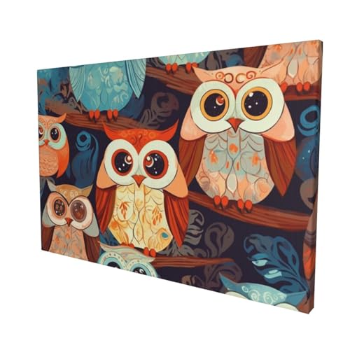 Toile murale moderne encadrée 40x61 cm pour décoration intérieure - 2