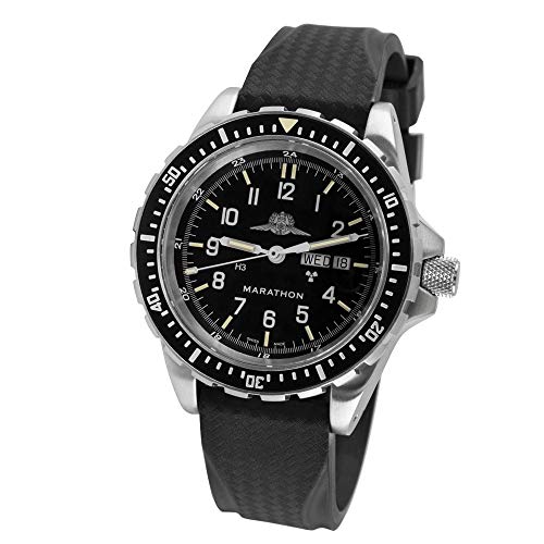 [}\] MARATHON JSAR 300M Diver's Automatic JDD YAMAM WW194021 300M }\  I[g}`bN _Co[Y 316LXeX
