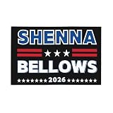 Shenna Bellows for 2026 Maine Governor Car Flag 12"x18" Vote for Shenna Bellows Car Banners Sign Double Sided Decor No Flagpole