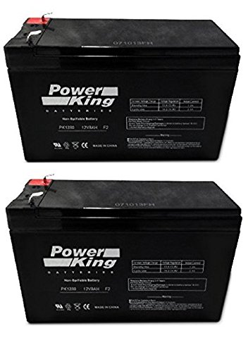 Beiter Dc Power Pk1280 Replacement Sealed Lead Acid Batteries (2 Pack) #TOP29
