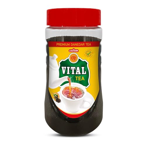 Image of Vital Classic Loose Leaf Tea - Black Tea Beverages, Black Chai Tea, Naturally Anti Oxidized Black Loose Tea Leaf Blend- 450gm- Easy To Use Jar