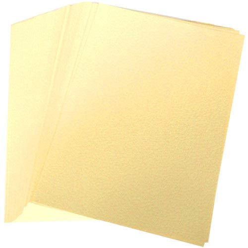 100 cartoncini Formato A4, grammatura 260 g/m², Colore: Panna