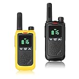 montre talkie walkie 5 km 👍【Wiederaufladbar & Klare Stimme】Das innovative wiederaufladbare Design kann dieses wiederaufladbare Walkie-Talkie mit einem 1800 mAh Li-Ionen-Akku jederzeit und überall aufgeladen werden, wenn es ein USB-Netzteil hat. Im Vergleich zu anderen Kinderspielzeug bieten unsere Walkie-Talkies mit hoher störungsfreier Sprachtechnologie eine klarere Stimme und stabile Signale.