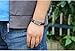 COLORFUL BLING Cross Leather Bracelet Cross Style Multi Layer Design Stainless Steel Fashion Men's Leather Bracelet Classic Gift For Men 2 Different Color Choose for Men Women - Brown