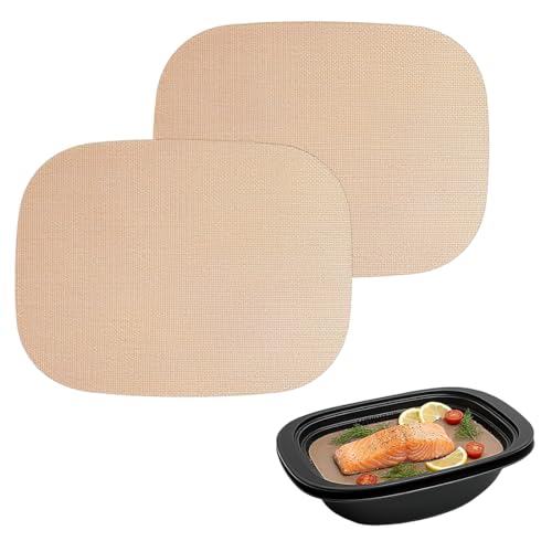 YOFDAL 2 PCS permanenti, carta da forno riutilizzabile, antiaderente, resistente al calore fino a 250 °C, lavabile in lavastoviglie, accessori