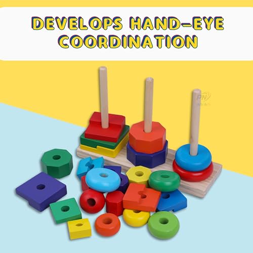 Image of Number Enlightenment Wooden Toy Train for Toddlers - Animal, Transportation, Fruit, Color Recognition Early Education Blocks (Toy Model 8)