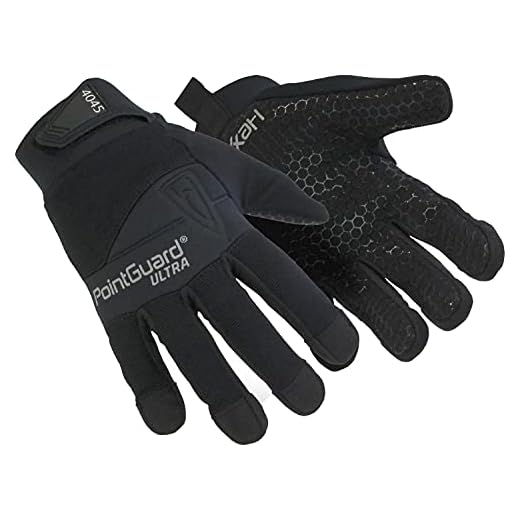 HexArmor Needlestick And Cut Resistant Silicone Patterned Palm Work Gloves | PointGuard® Ultra Series 4045 | X-Large