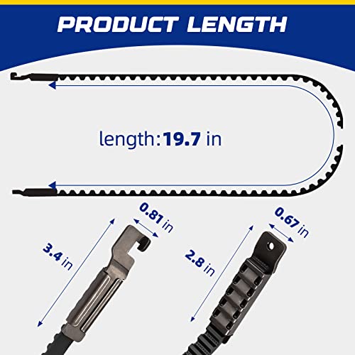 41A5250 Garage Door Openers Belt, 41A5250 Drive Belt 7Ft Door Openers Replacement Parts Belt Compatible With Liftmaster/Chamberlain/Sentex/Whisper, Black #TOP3