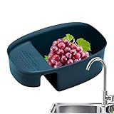 Integrazione ergonomica al lavandino: grazie alla sua regolazione di 3 cm, questo cestello di scarico offre una maggiore compatibilità con la maggior parte dei lavelli da cucina, consentendo agli utenti di massimizzare l'efficienza spaziale semplificando le stoviglie e le preparazioni culinarie
