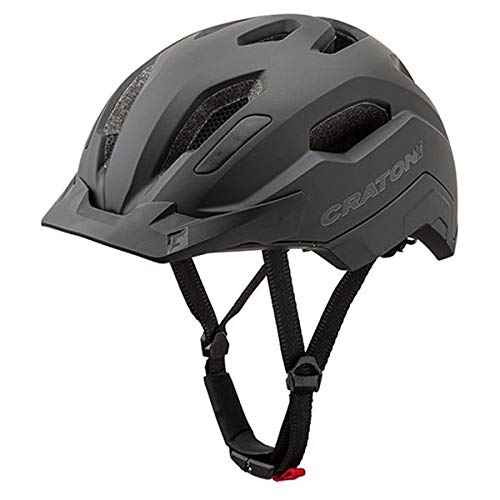 Cratoni Unisex - Erwachsene C-Classic (City) Helme, Schwarz Matt, 58-61cm Cover