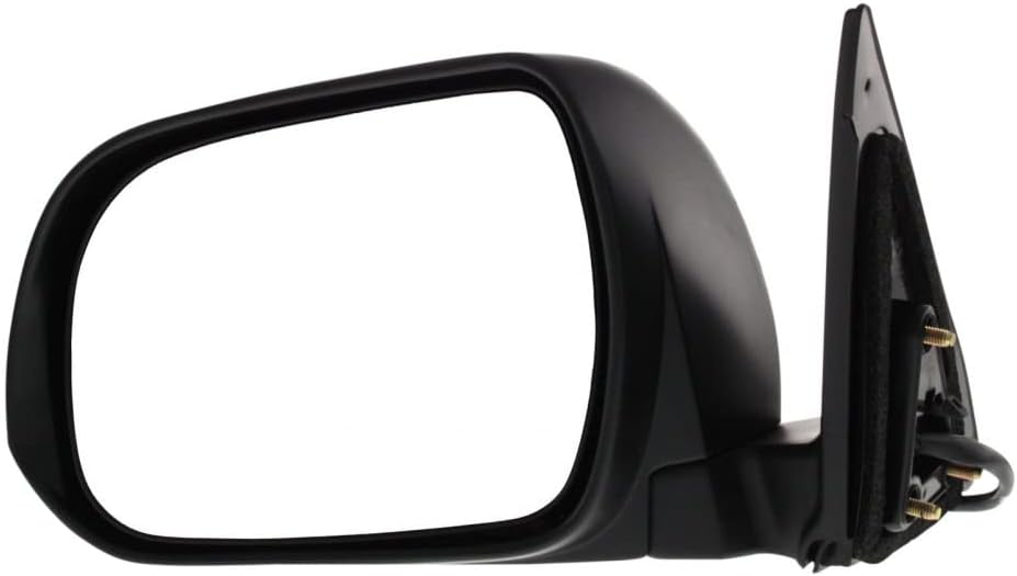 For Toyota Highlander 2008 2009 2010 Door Mirror Driver Side | Power | Heated | Paint to Match | Replacement For 87940-48343, 87945-0E020-C0 | TO1320251