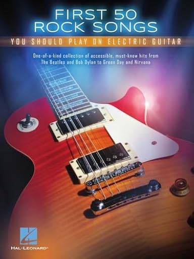 First 50 Rock Songs: You Should Play on Electric Guitar | Ya disponible en tu tienda friki favorita! En mundofriki.es! First 50 Rock Songs: You Should Play on Electric Guitar | Ya disponible en tu tienda friki favorita! En mundofriki.es!