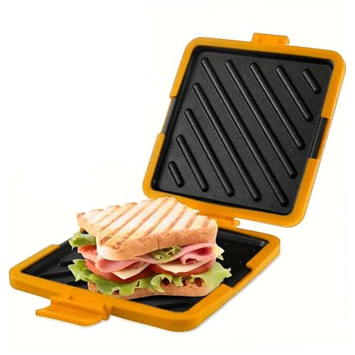 Machine à sandwichs à micro-ondes en silicone antiadhésive pour la maison - 7
