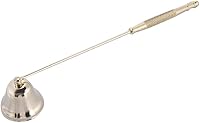Vista 9 de TOPINCN Vela Snuffer Bell Shape Candle Snuffer Herramienta de vela de acero inoxidable Snuffer Put Out Wick Candle Cover Tool (dorado)