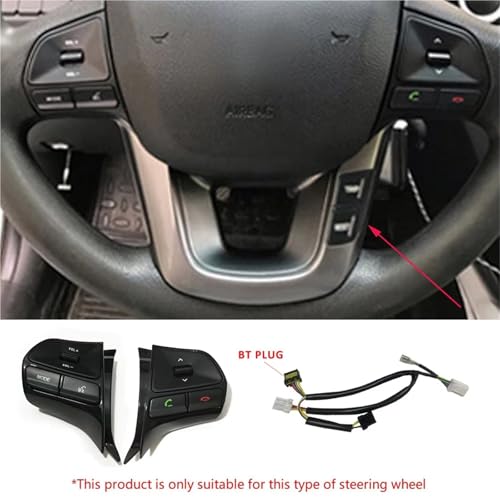 Interrupteur volume audio voiture commande volant Kia K2 Rio Bluetoothswitch