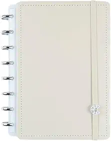 Caderno Inteligente, A5, Latte, 15,5x22cm, 80 Folhas