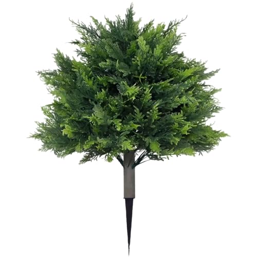 Ciprés persistente artificial resistente UV para decorar terrazas y jardines 2