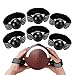Pteanecay 6PCS Football Catching Trainer Band, Rugby Football Catching Receiver Trainers, Volleyball Catching Training Hand Strap, Black&White