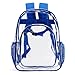 Ecautly personalized clear backpack for kids with name