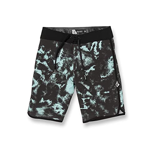 Image of Volcom Boys' Mod Psych Scallop Rinsed Black 23