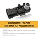 gunroil 1 Pack Car Pressure Sensor, Vehicle Vapor Vent Port Tank Pressure Sensor Accessories, Compatible with Delphi Three Generations OEM #16238399 9377680 09377680 16196060 (Black)
