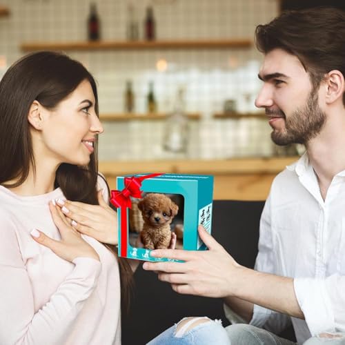 Ai Puppy Robot Roboterhund Mein realistischer Roboterwelpe Interaktives Roboterwelpenspielzeug Haustiergeschenk für Little Live Pets Kinder Erwachsene Realistischer Hund Interaktive Plüschroboterhunde